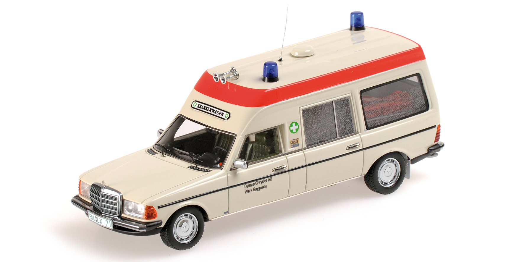 MERCEDES-BENZ E (W123) - 1983 - BINZ KRANKENWAGEN