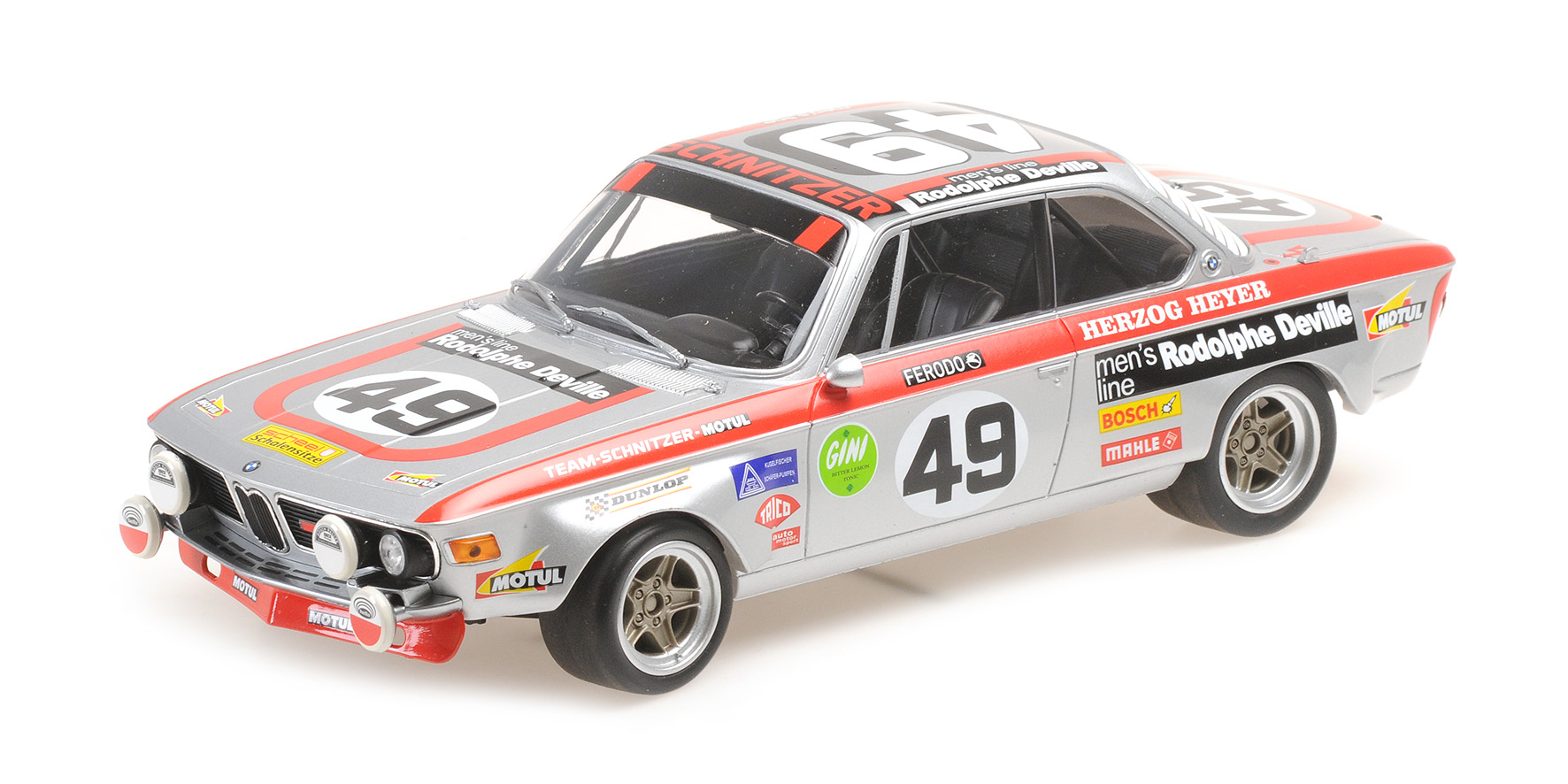 BMW 2800 CS - TEAM SCHNITZER-MOTUL - HERZOG/HEYER - 24H LE MANS 1972