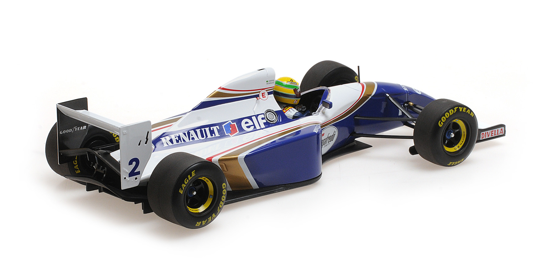 WILLIAMS RENAULT FW16 - AYRTON SENNA - SAN MARINO GP 1994 - DIRTY VERSION