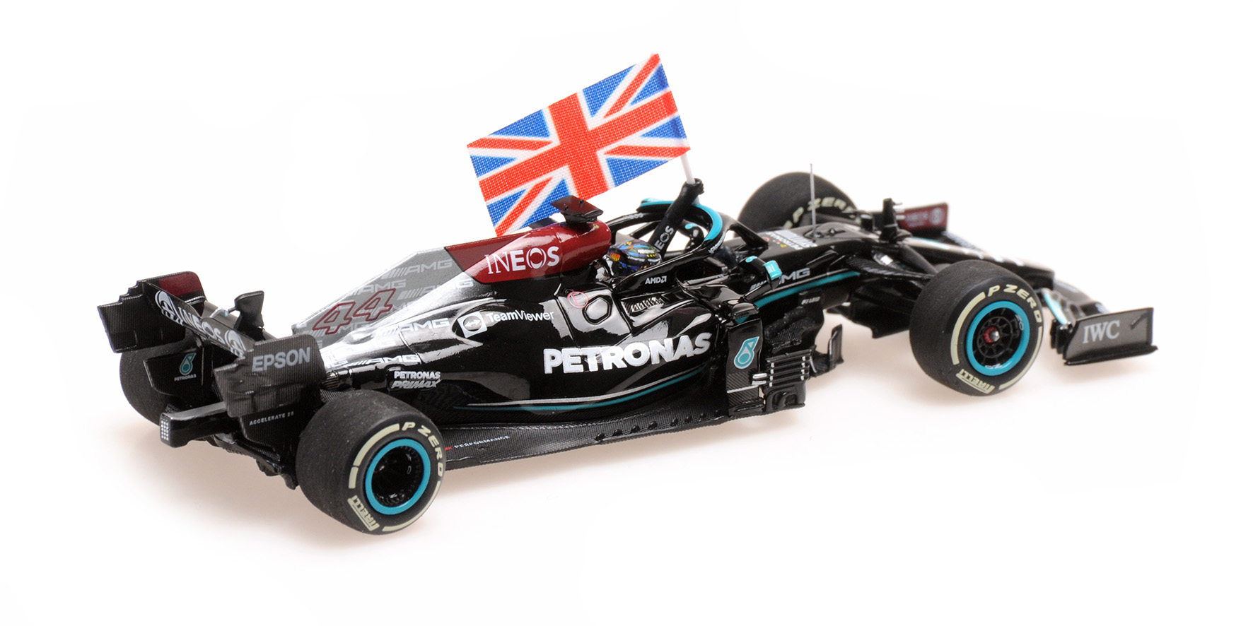 MERCEDES-AMG PETRONAS FORMULA ONE TEAM W12 E PERFORMANCE - HAMILTON - WINNER BRITISH GP 2021
