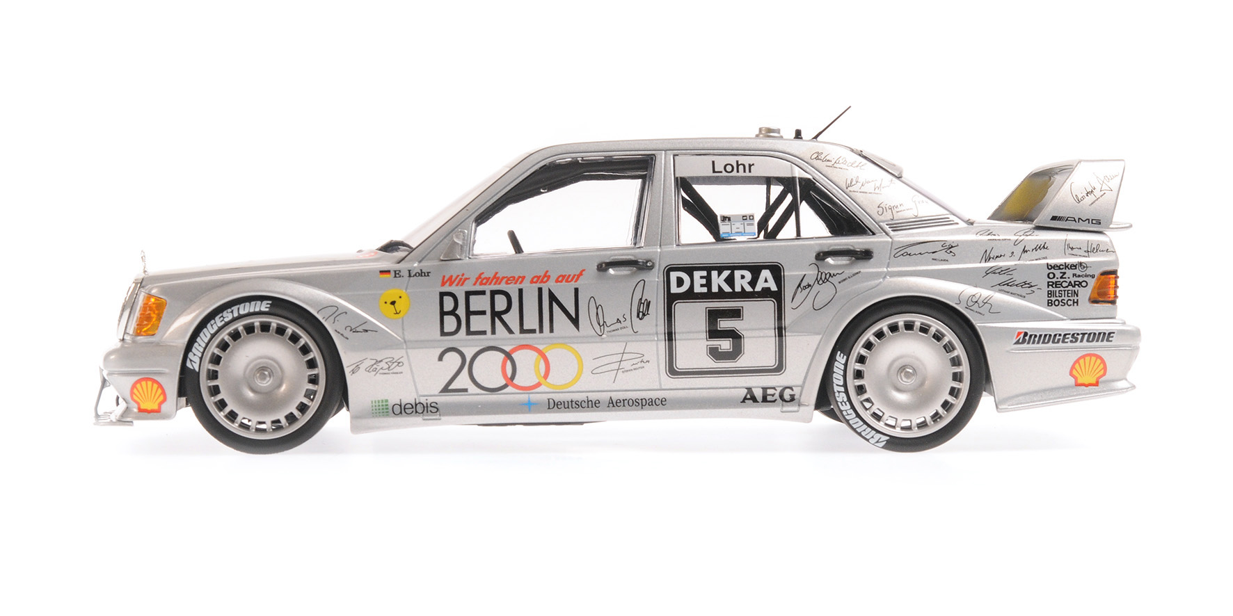 MERCEDES-BENZ 190E 2.5-16 EVO 2 - TEAM AMG-MERCEDES - ELLEN LOHR - DTM 1992