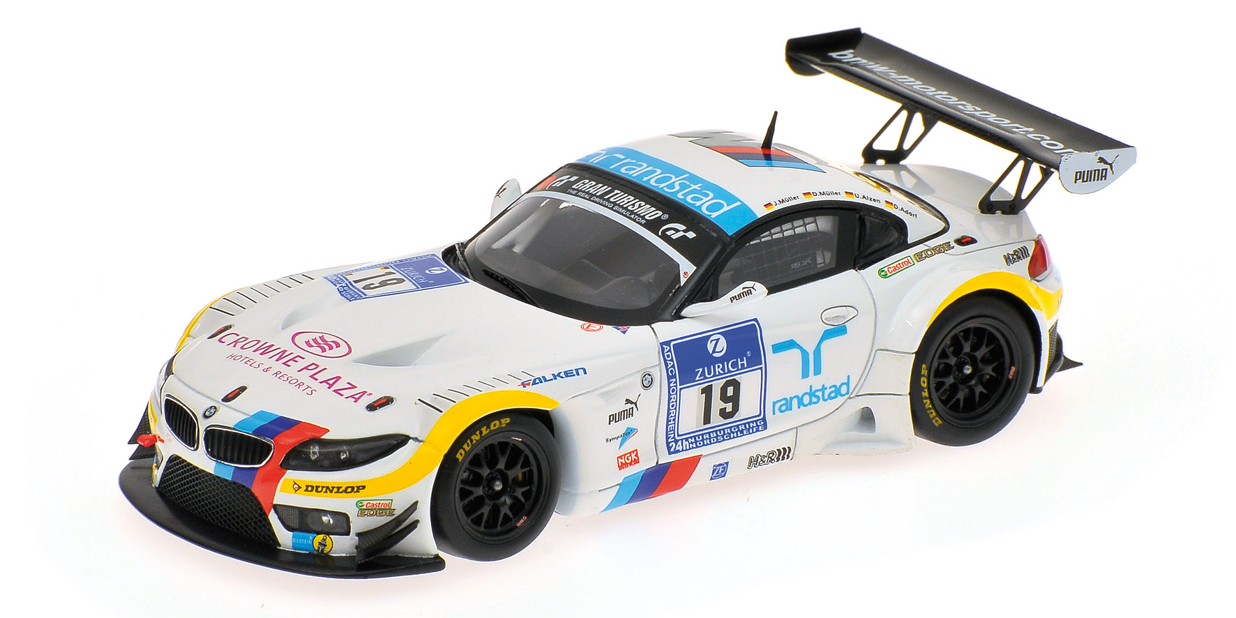 BMW Z4 GT3 - MÜLLER/MÜLLER/ALZEN/ADORF - 24H ADAC NÜRBURGRING 2012