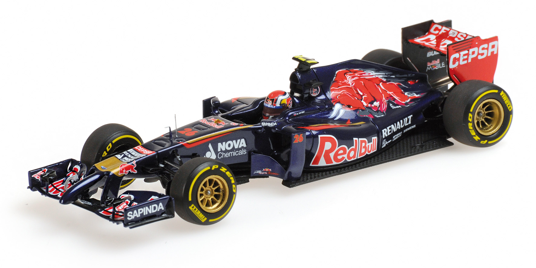 SCUDERIA TORO ROSSO STR9 - DANIIL KVYAT - 2014