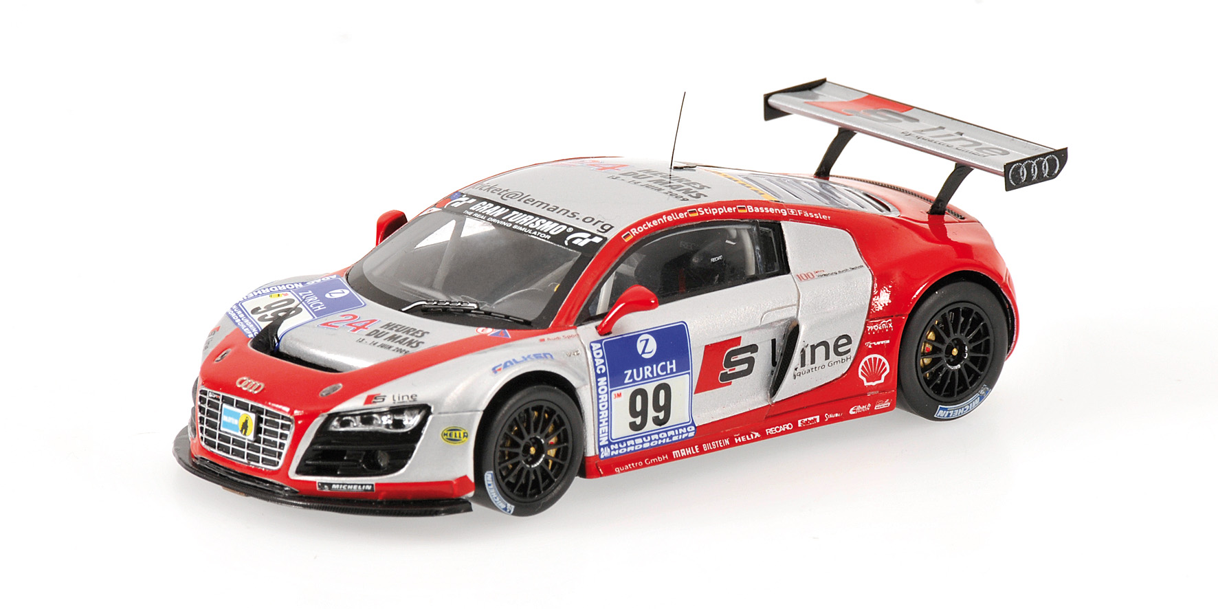AUDI R8 LMS - PHOENIX RACING - FÄSSLER/BASSENG/STIPPLER/ROCKENFELLER - 24H NÜRBURGRING 2009