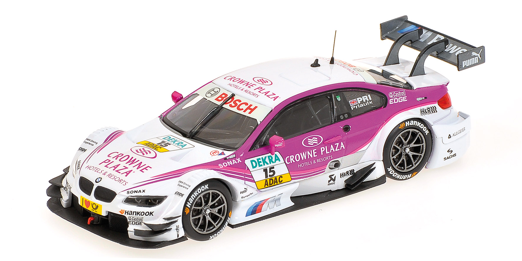 BMW M3 DTM - 'CROWNE PLAZA' - BMW TEAM RBM MAMPAEY - ANDY PRIAULX - DTM 2012