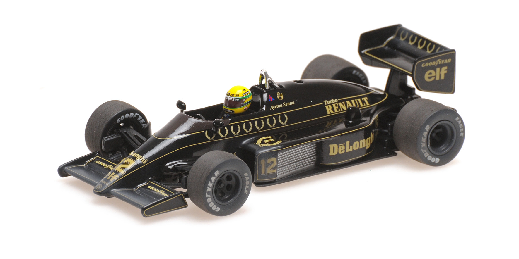 LOTUS RENAULT 98T - AYRTON SENNA - 1986 - DIRTY VERSION