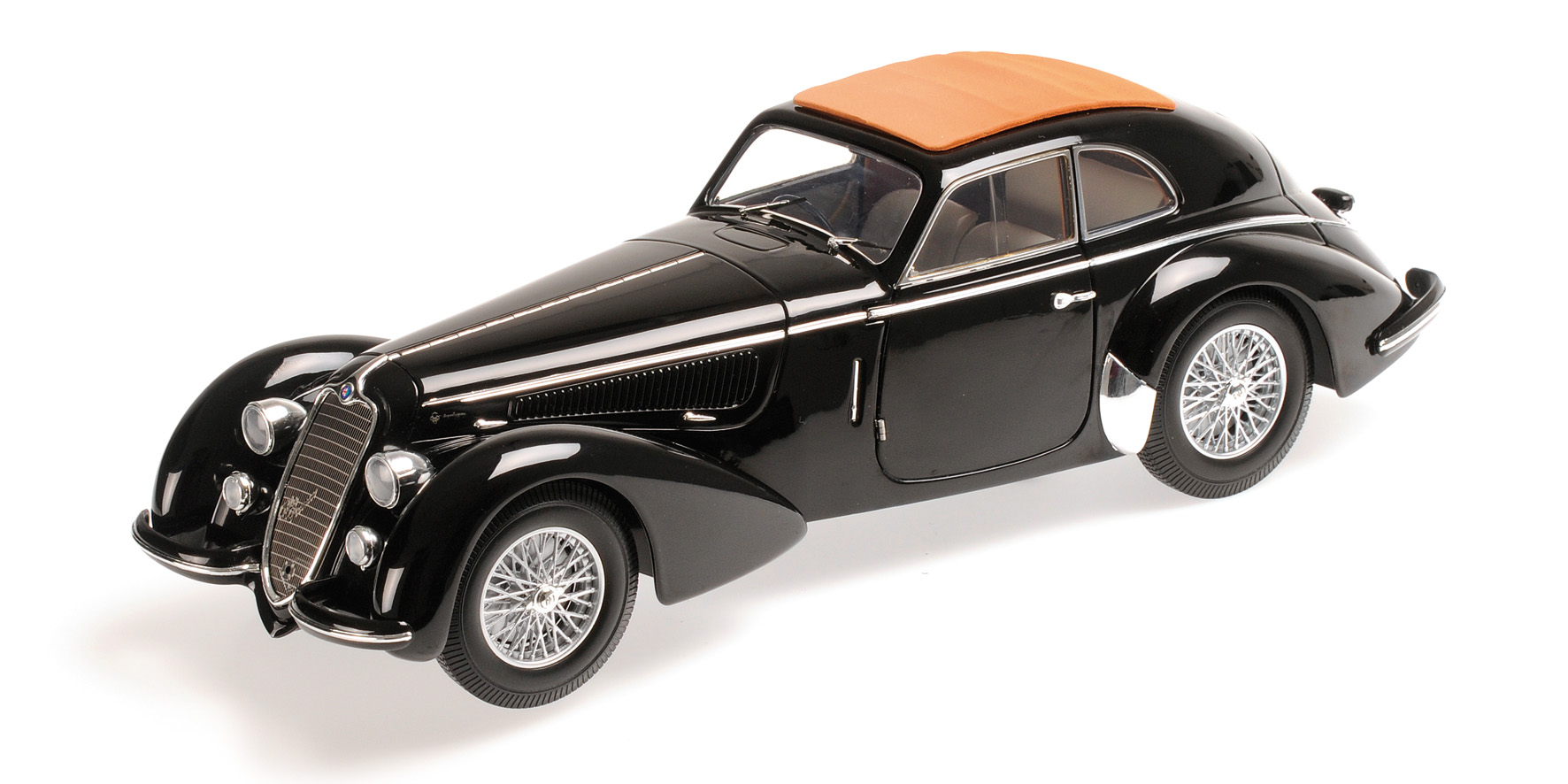 ALFA ROMEO 8C 2900 B LUNGO - 1938 - BLACK