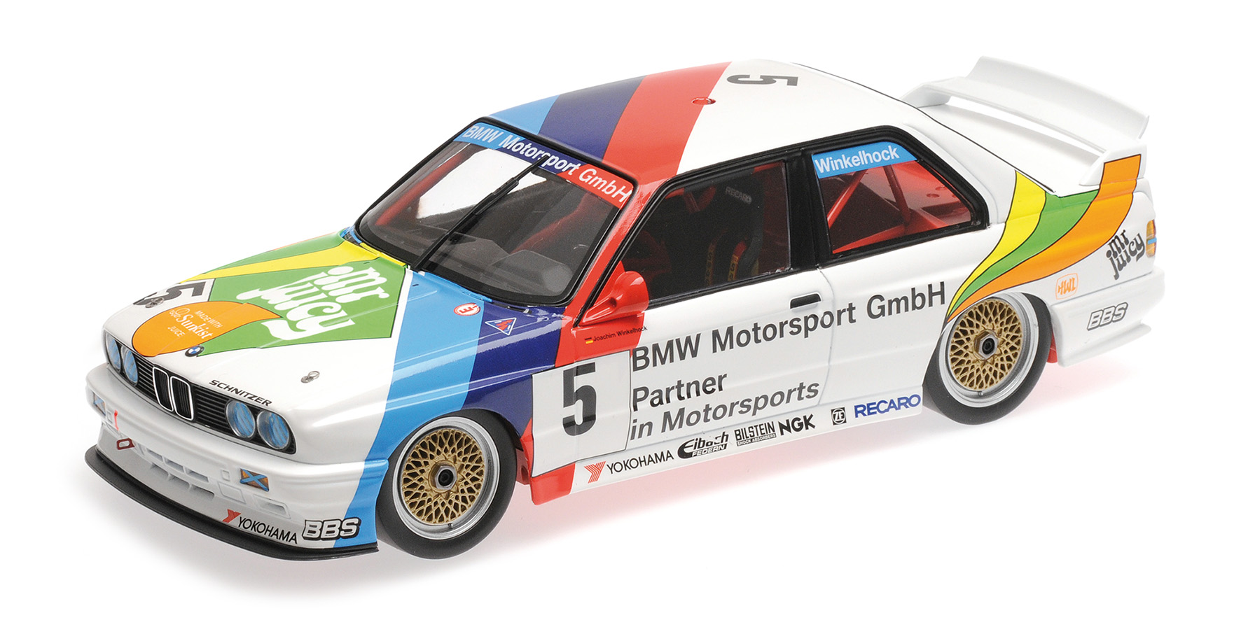 BMW M3 - BMW M-TEAM SCHNITZER - JOACHIM WINKELHOCK - 3RD PLACE MACAU GUIA RACE 1990
