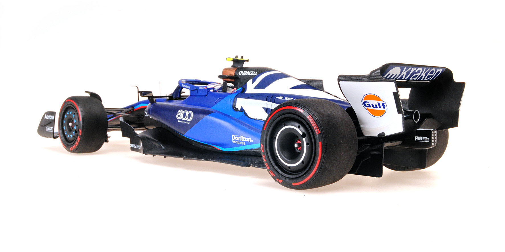 WILLIAMS RACING FW45 - LOGAN SARGEANT - WILLIAMS 800TH GP - BRITISH GP 2023