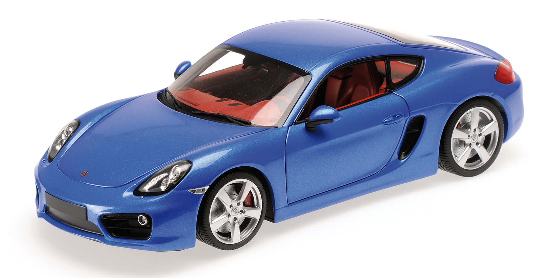 PORSCHE CAYMAN - 2012 - BLUE METALLIC