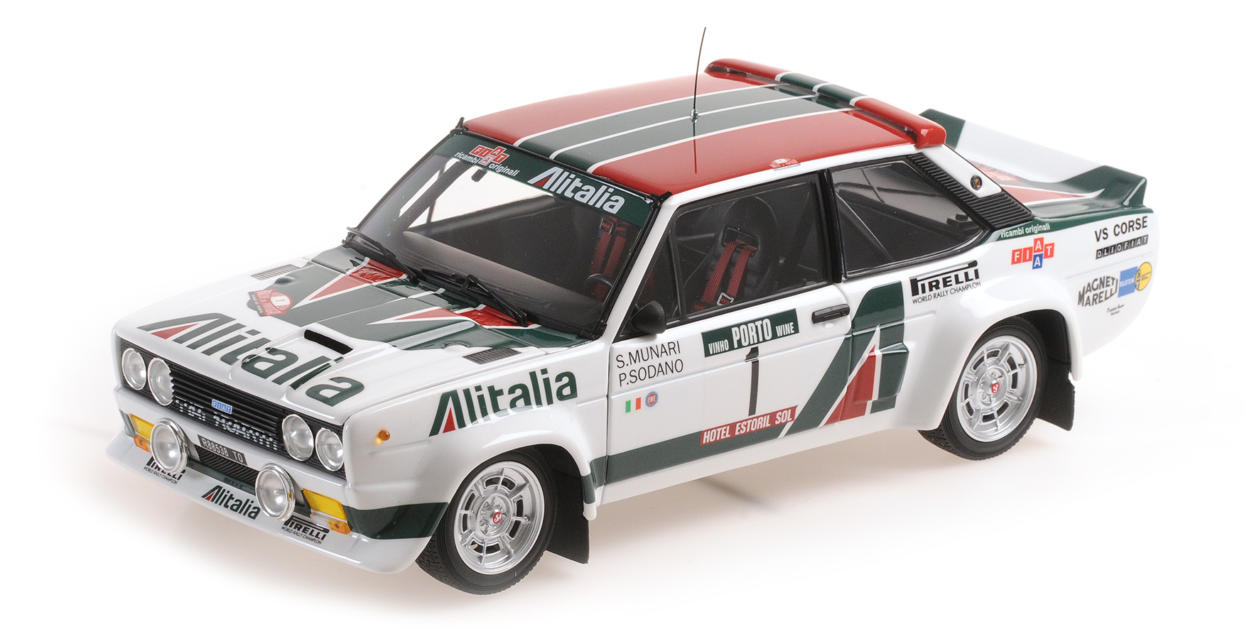 FIAT 131 ABARTH - 1978 - RALLY PORTUGAL #1 (08376B)