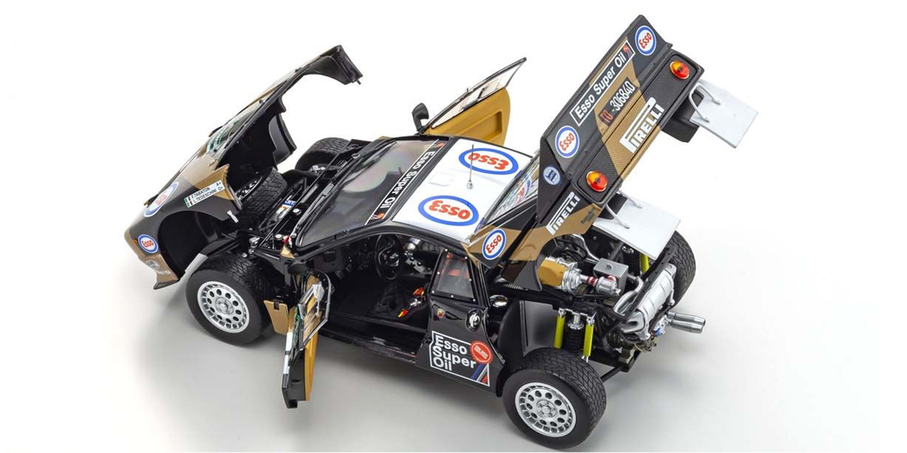 LANCIA RALLYE 037 - #1 - PIANCAVALLO 1985 - WINNER TABATON/TEDESCHINI  (08306E)