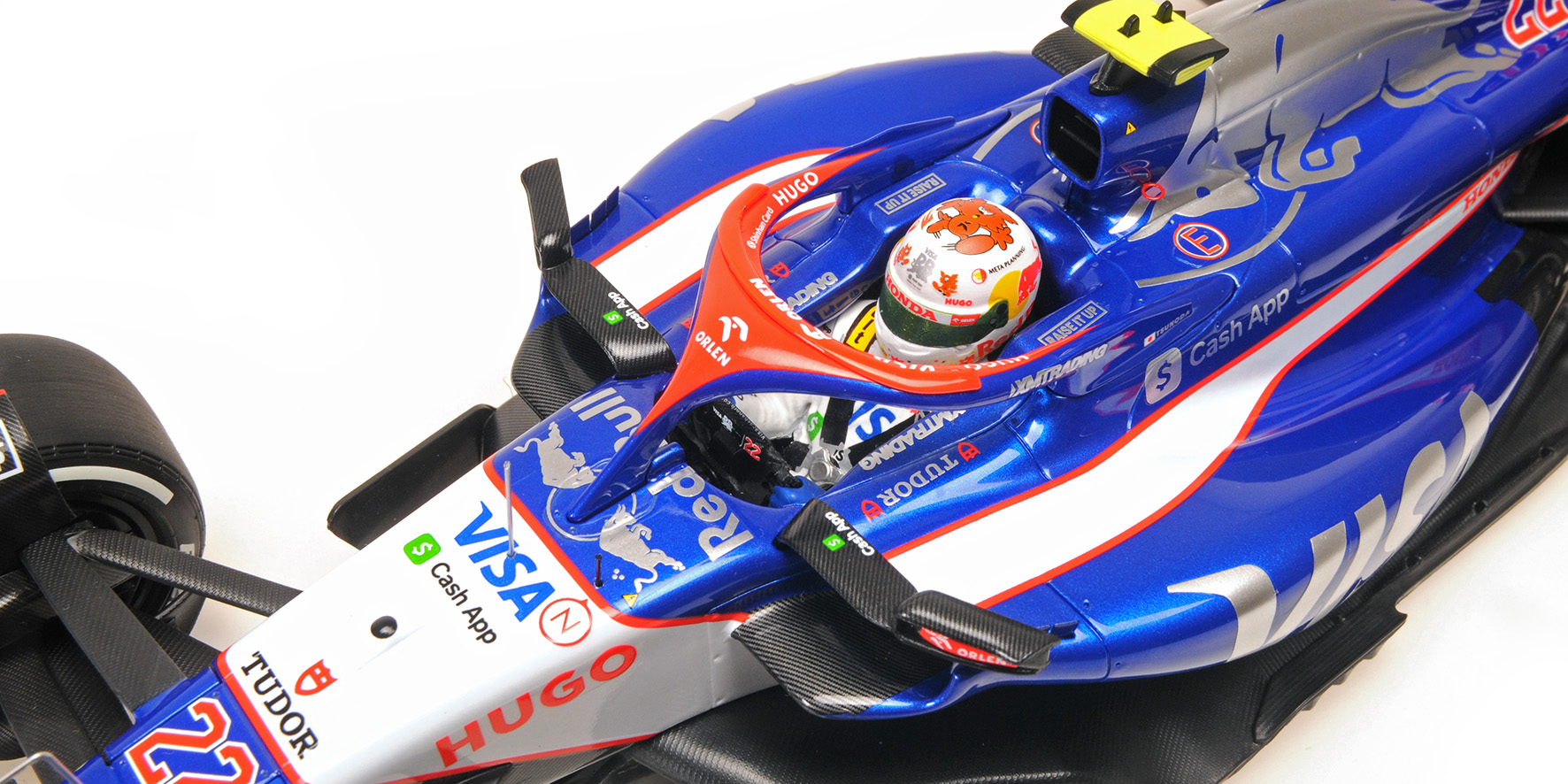VISA CASH RB FORMULA ONE TEAM VCARB 01 - YUKI TSUNODA - JAPANESE GP 2024