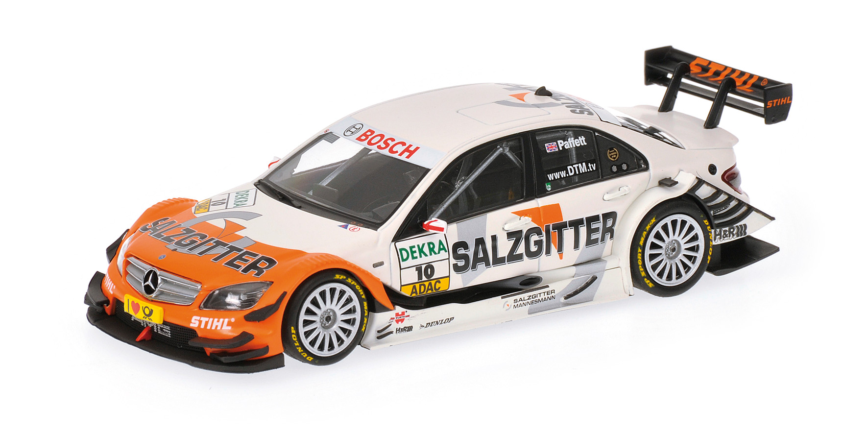 MERCEDES-BENZ C-CLASS (2009) - 'SALZGITTER' - TEAM HWA - GARY PAFFETT - DTM 2009
