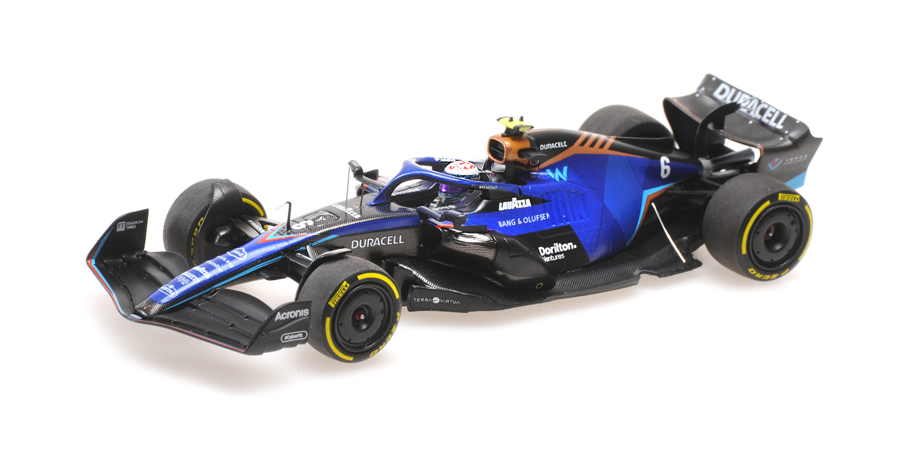 WILLIAMS RACING FW44 - NICHOLAS LATIFI- MIAMI GP 2022