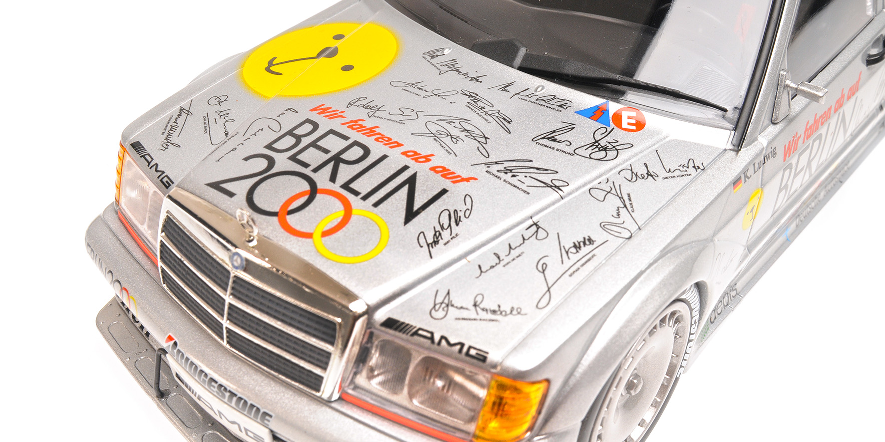 MERCEDES-BENZ 190E 2.5-16 EVO 2 - ZUNG FU - KLAUS LUDWIG - MACAO GUIA RACE 1992