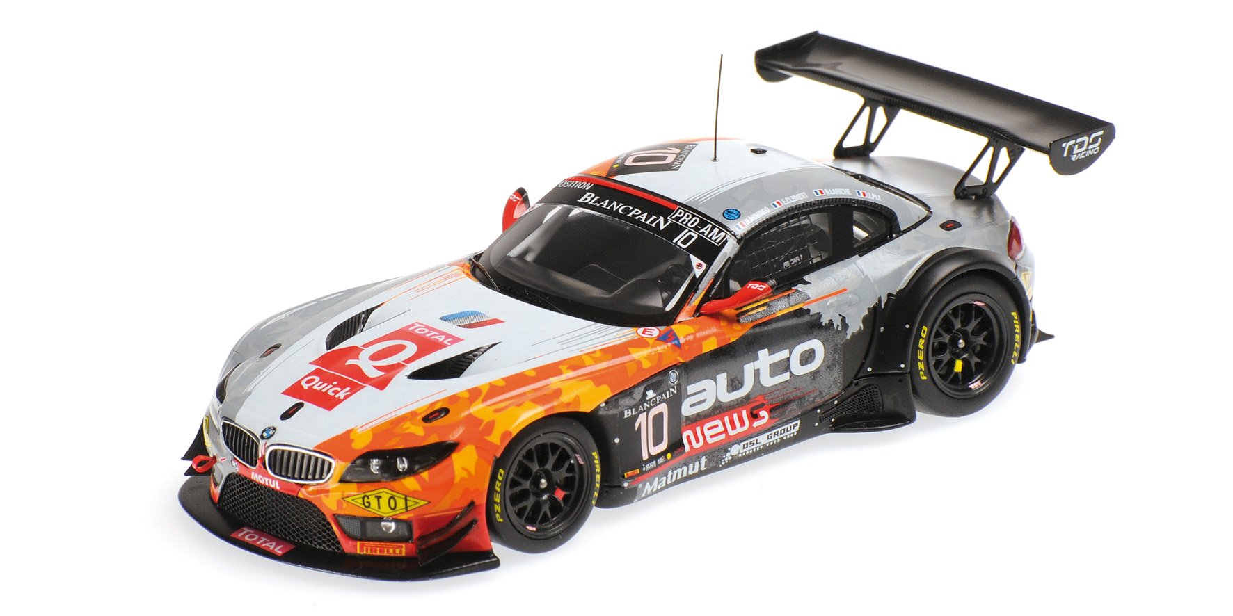 BMW Z4 GT3 - TEAM TDS RACING - ARMINDO/CLEMENT/LARICHE/PLA - 24H SPA 2014