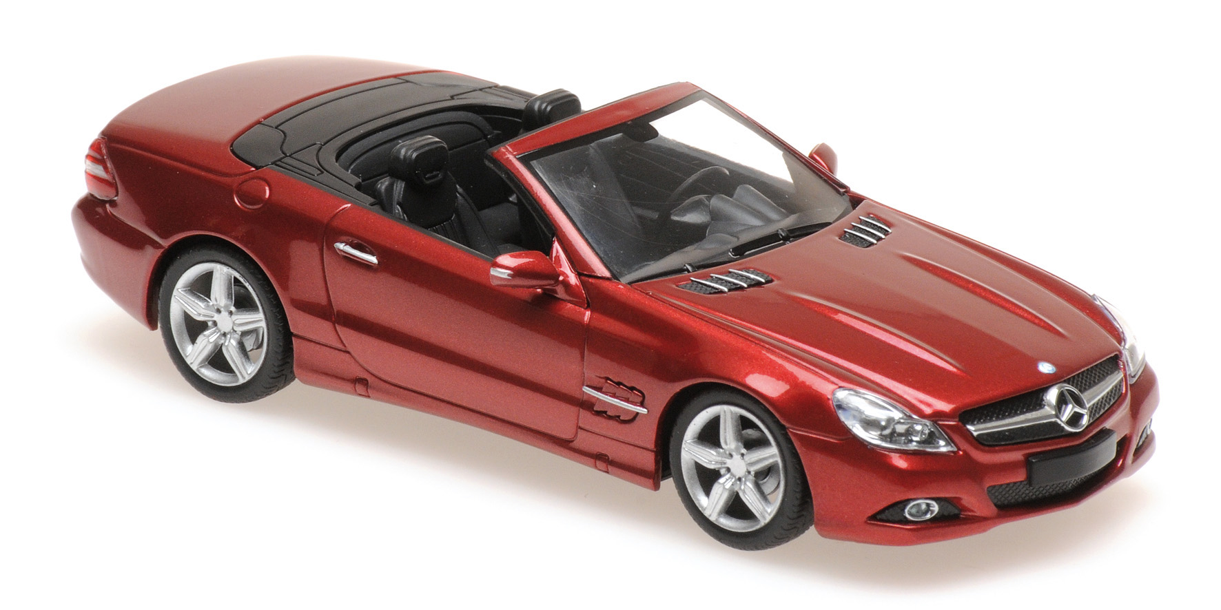 MERCEDES-BENZ SL-CLASS (R230) - 2008 - RED METALLIC