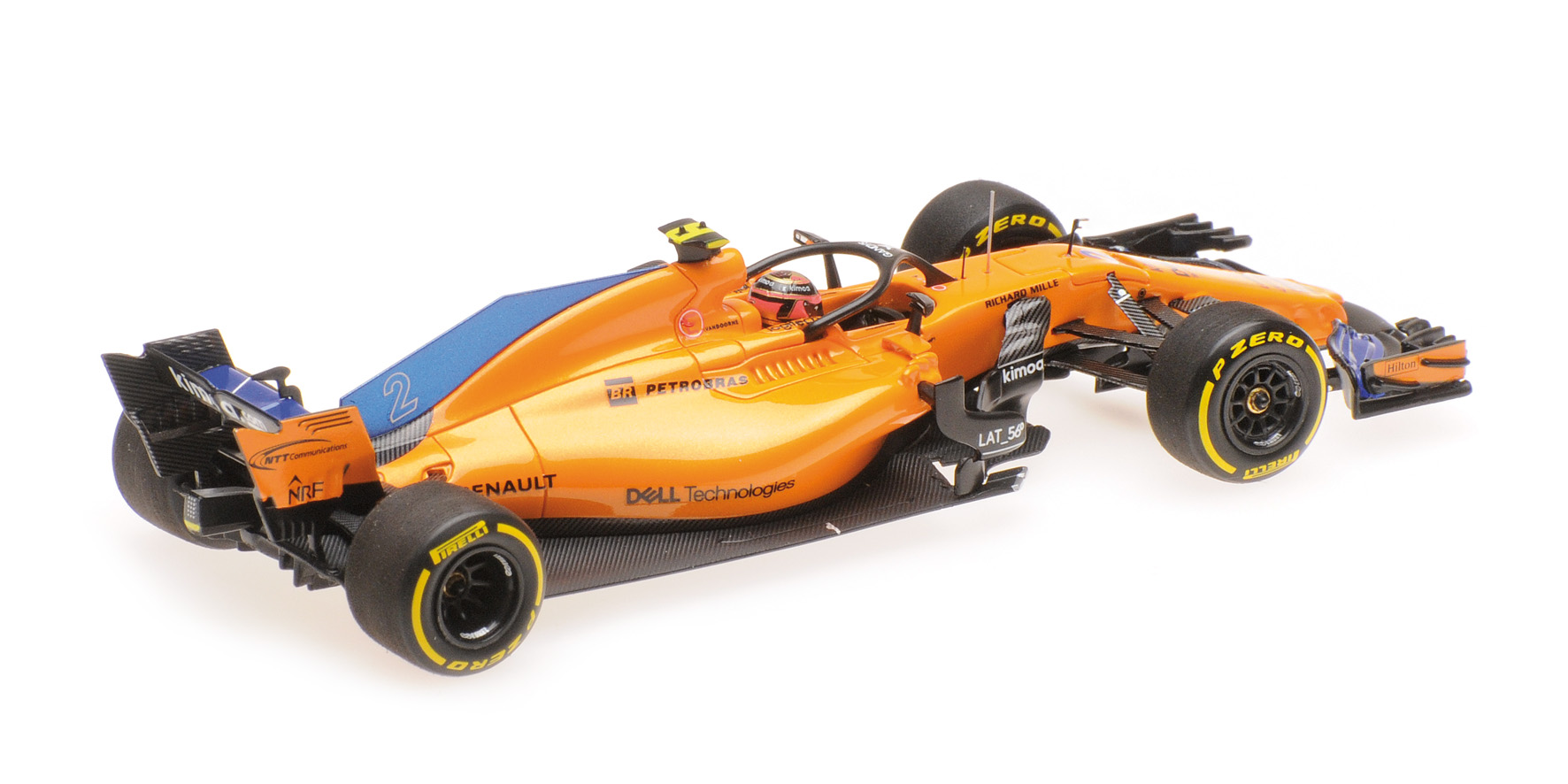 MCLAREN RENAULT - STOFFEL VANDOORNE - SHOWCAR 2018