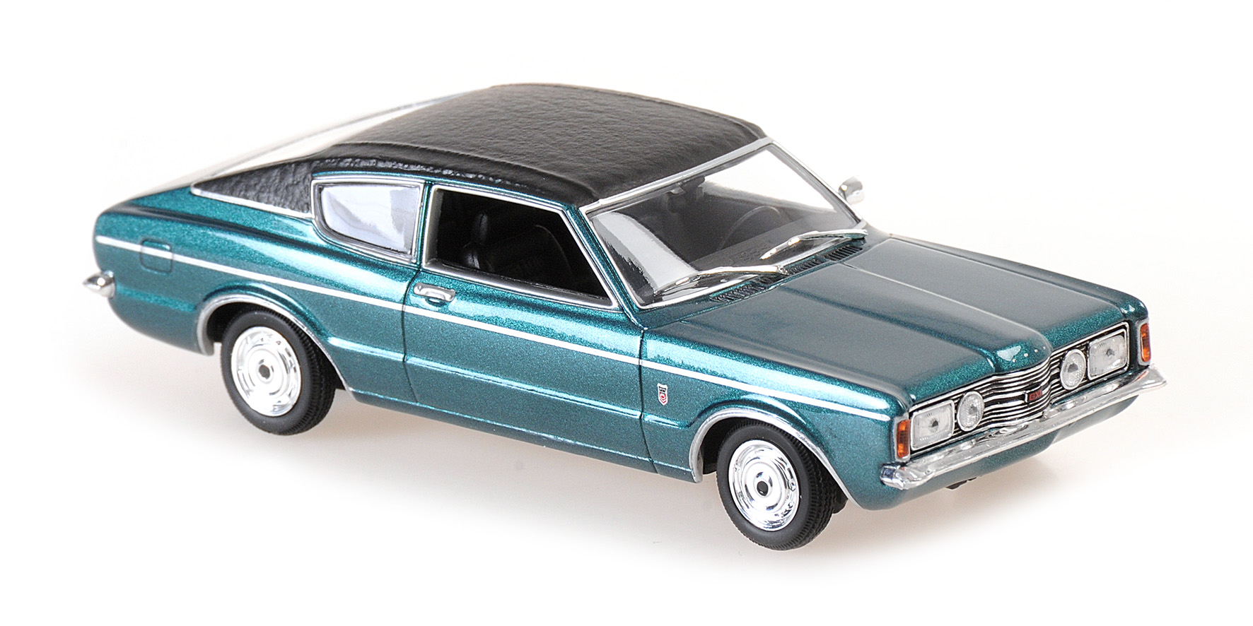 FORD TAUNUS COUPE - 1970 - GREEN METALLIC