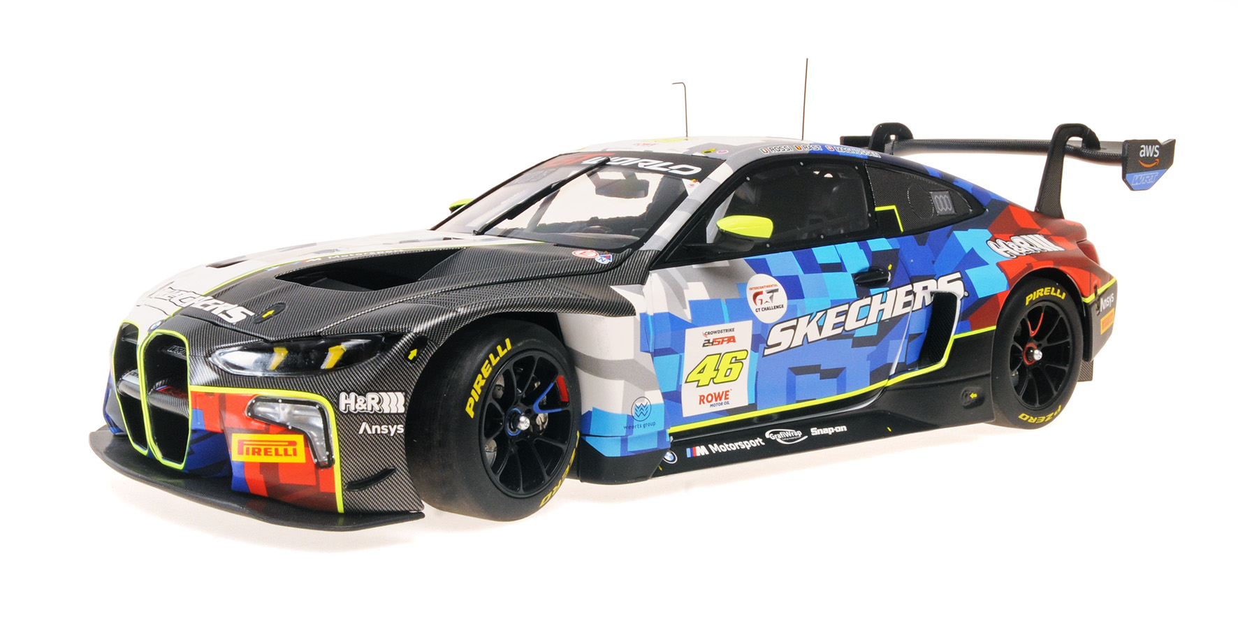 BMW M4 GT3 EVO – TEAM WRT - ROSSI-MAGNUSSEN-RAST – 24H SPA 2025