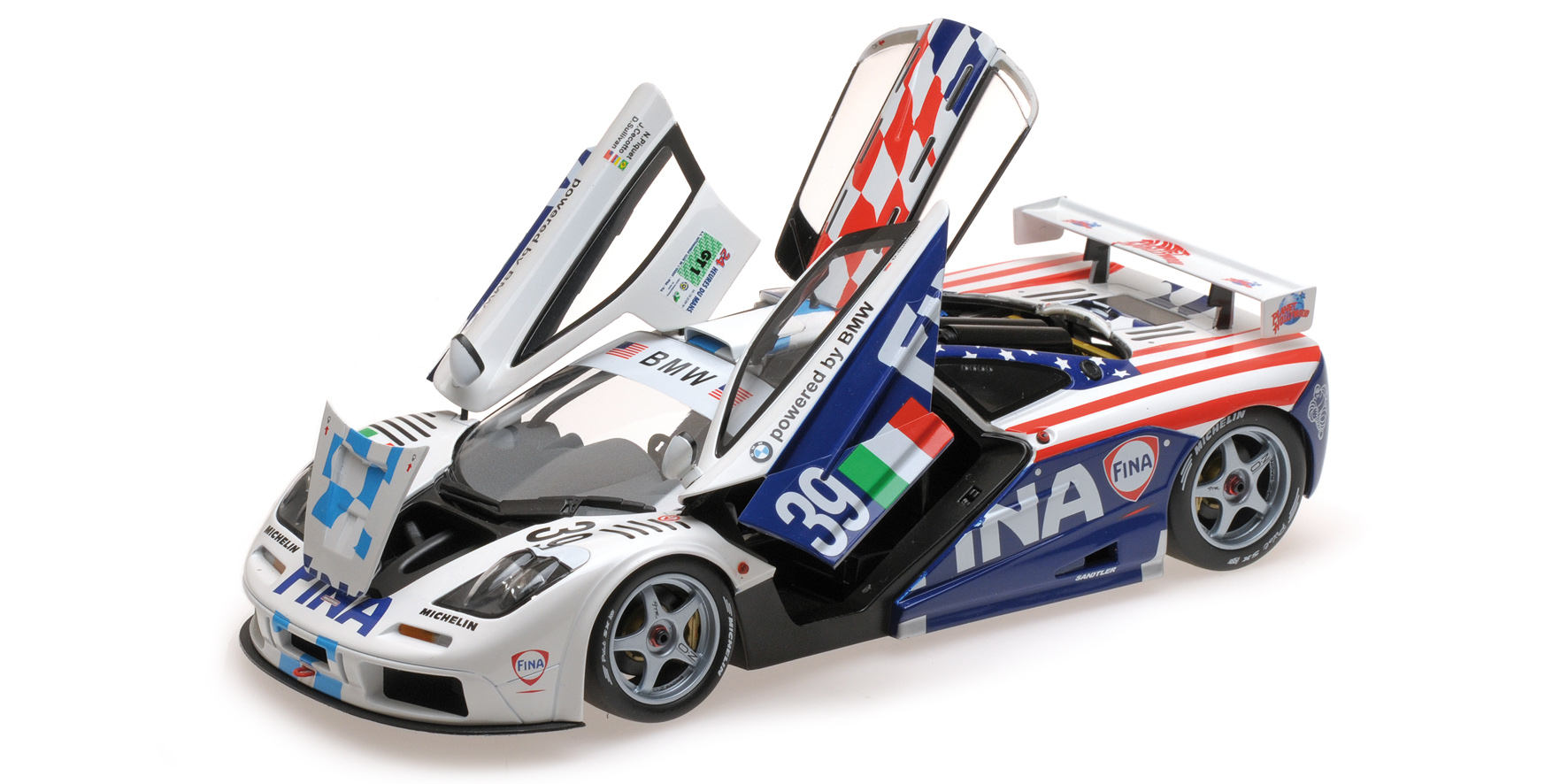 MCLAREN F1 GTR - BMW TEAM BIGAZZI - PIQUET/CECOTTO/SULLIVAN - 24H LE MANS 1996