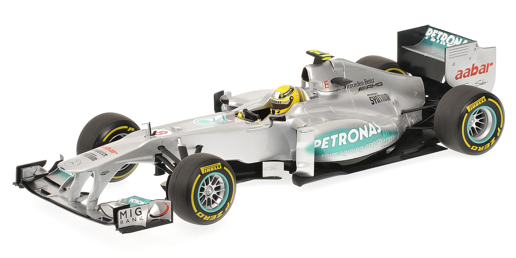 MERCEDES AMG F1 TEAM - SHOWCAR - NICO ROSBERG - 2012