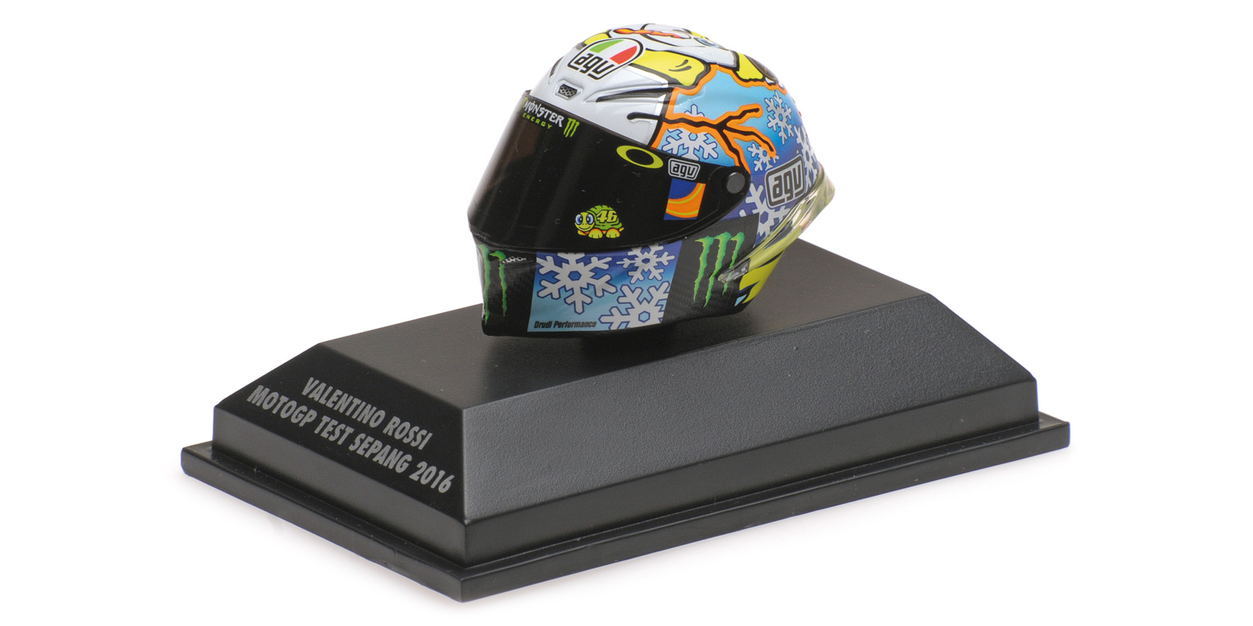 AGV HELMET - VALENTINO ROSSI - TEST MOTOGP SEPANG 2016