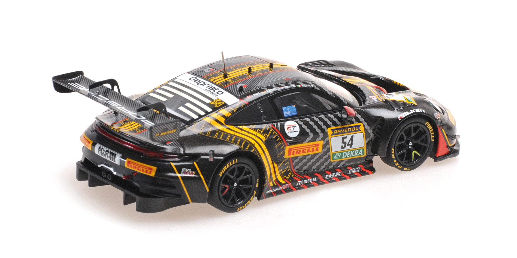 PORSCHE 911 GT3R - DINAMIC GT-TEAM - BUUS-HARTOG-STURM-CAIROLI - 3RD PLACE 24H NUERBURGRING 2025