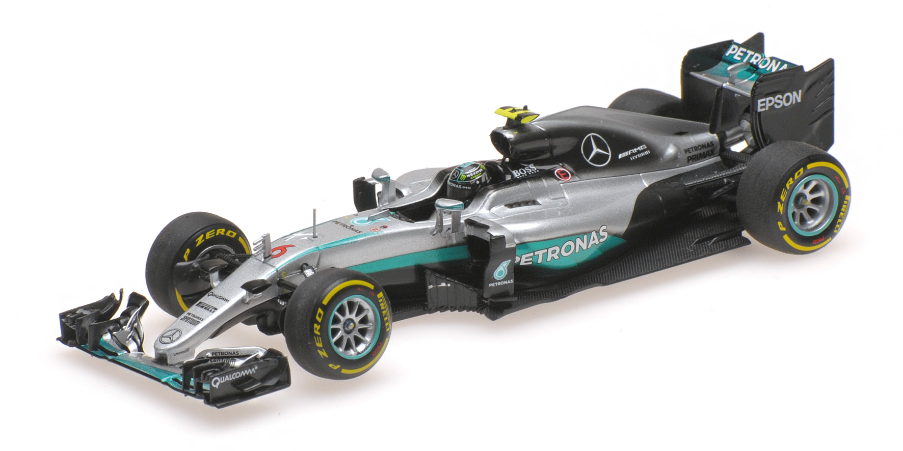 MERCEDES AMG PETRONAS F1 TEAM - F1 W07 HYBRID - ROSBERG - WORLD CHAMPION - 2016