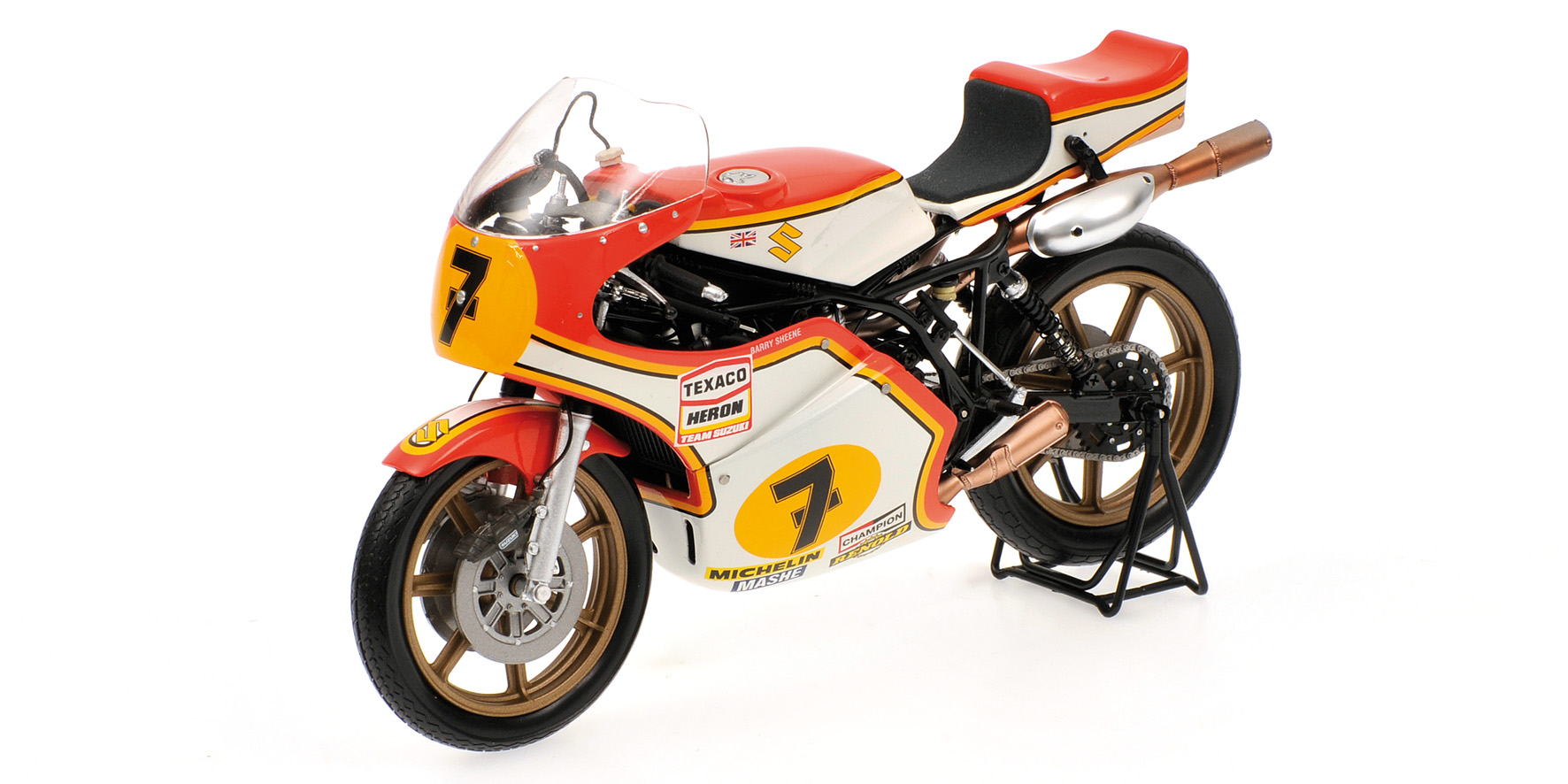 SUZUKI RG 500 - BARRY SHEENE  - WORLD CHAMPION GP 500 1976