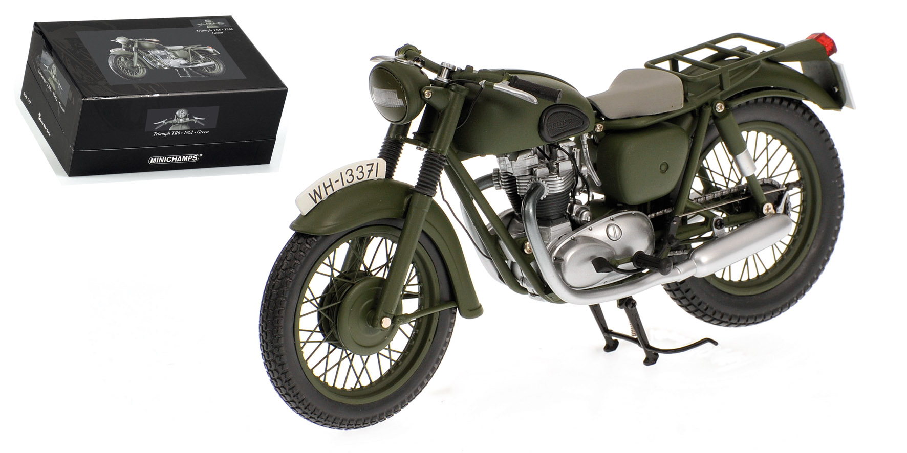 TRIUMPH TR6 - 1962 - GREEN