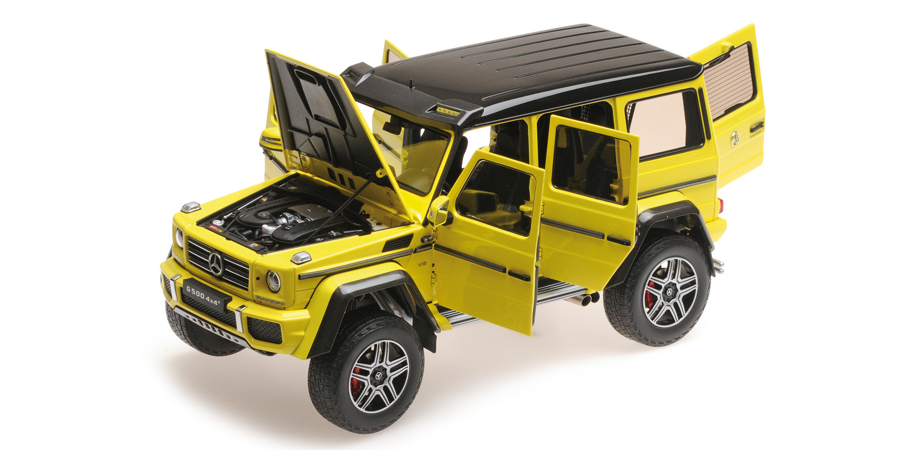 MERCEDES-BENZ G500 4x4² CONCEPT - YELLOW