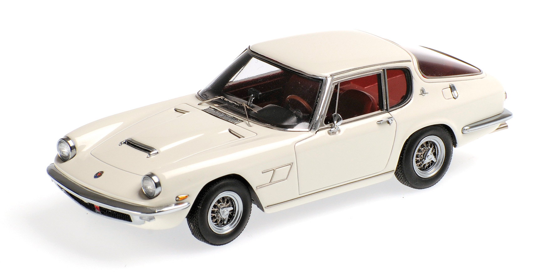 MASERATI MISTRAL COUPÉ - 1963 - CREME WHITE
