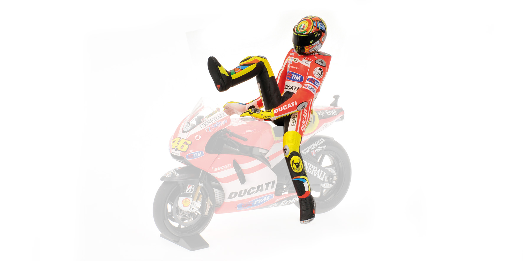FIGURINE - VALENTINO ROSSI - MOTOGP 2011 - QATAR 'PIT STOP'