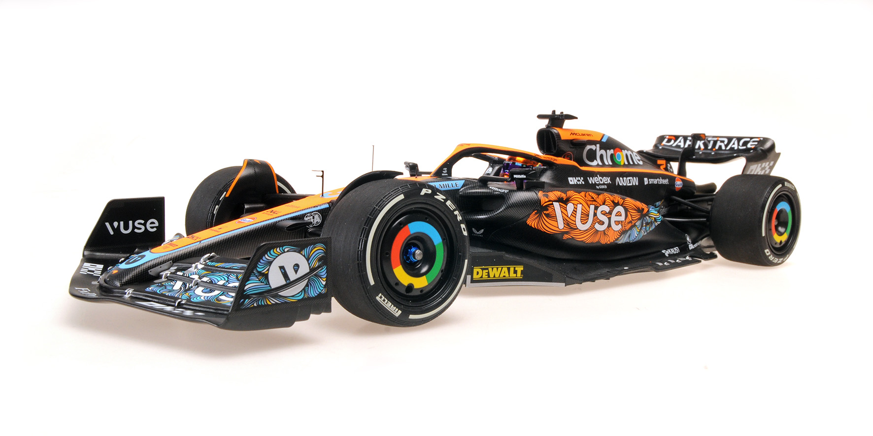 MCLAREN F1 TEAM MCL36 - DANIEL RICCIARDO - ABU DHABI GP 2022