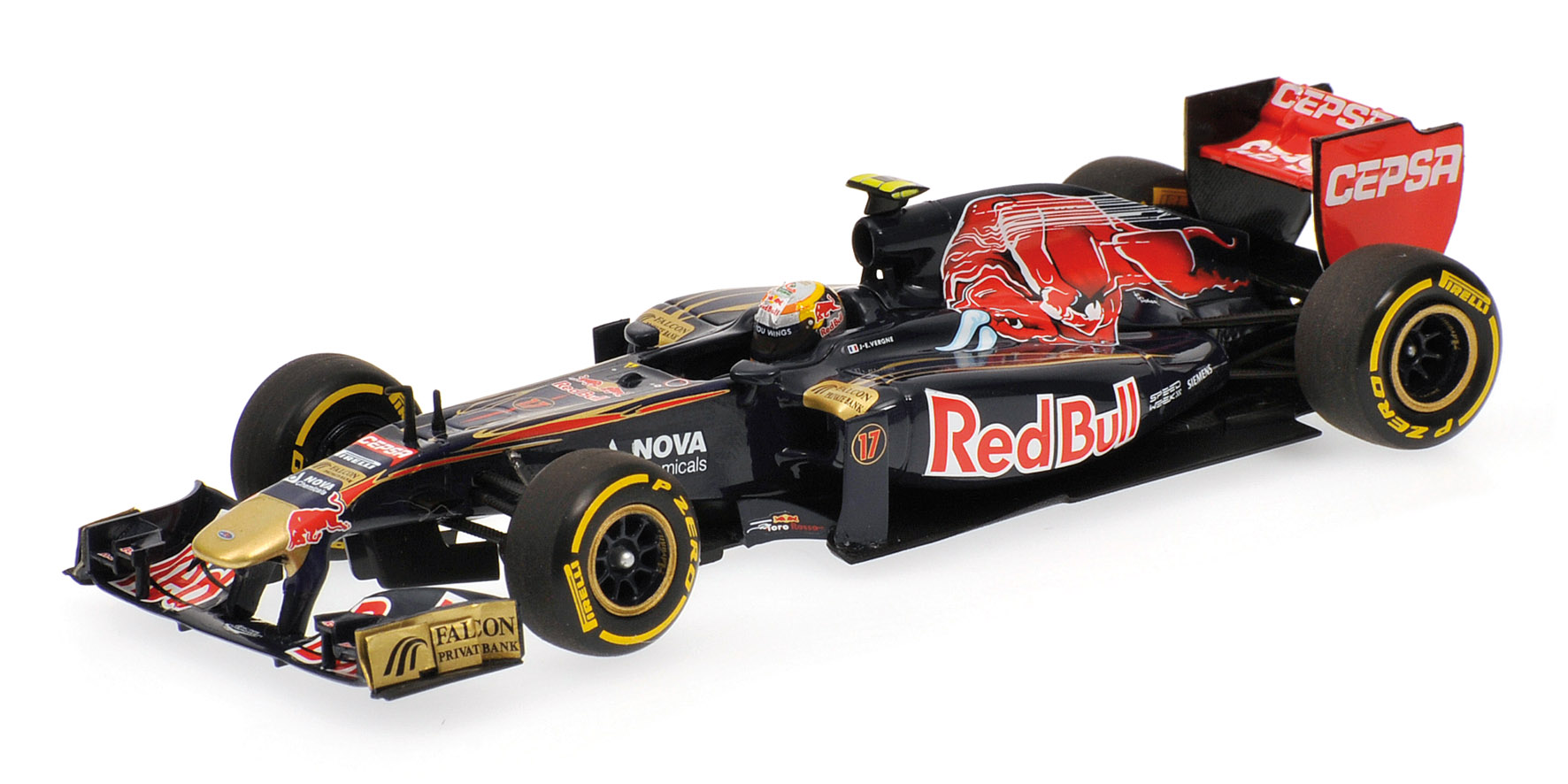 SCUDERIA TORO ROSSO - SHOWCAR - JEAN-ERIC VERGNE - 2012
