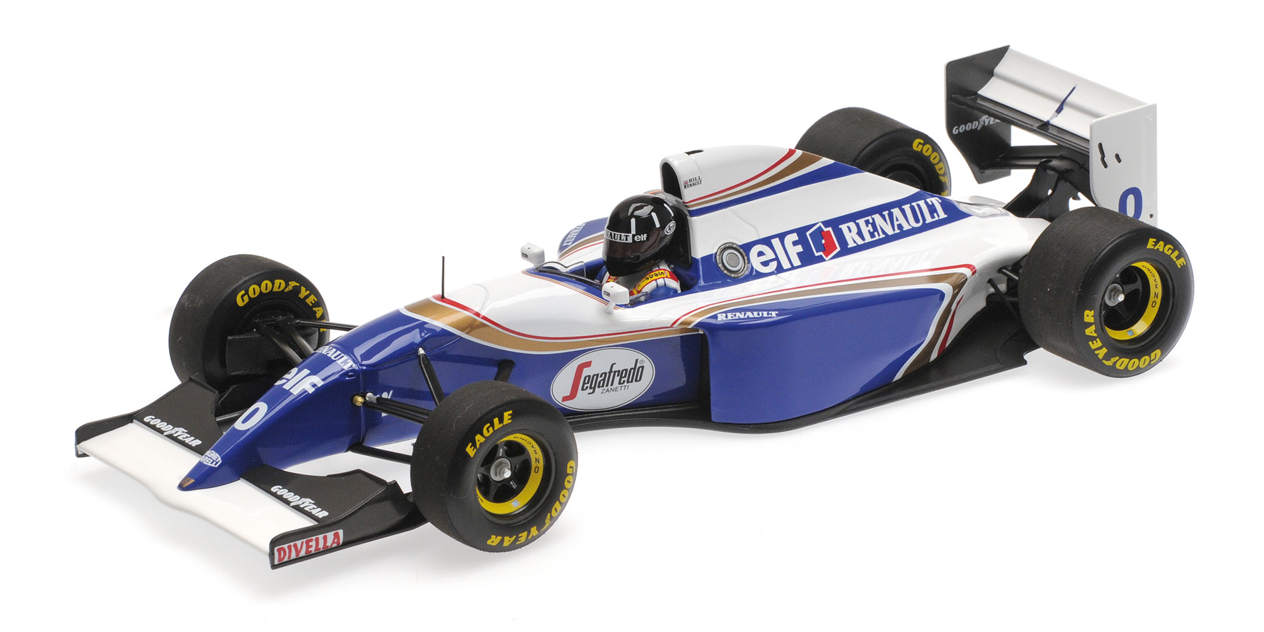 WILLIAMS RENAULT FW16 - DAMON HILL - 2ND PLACE BRAZILIAN GP 1994