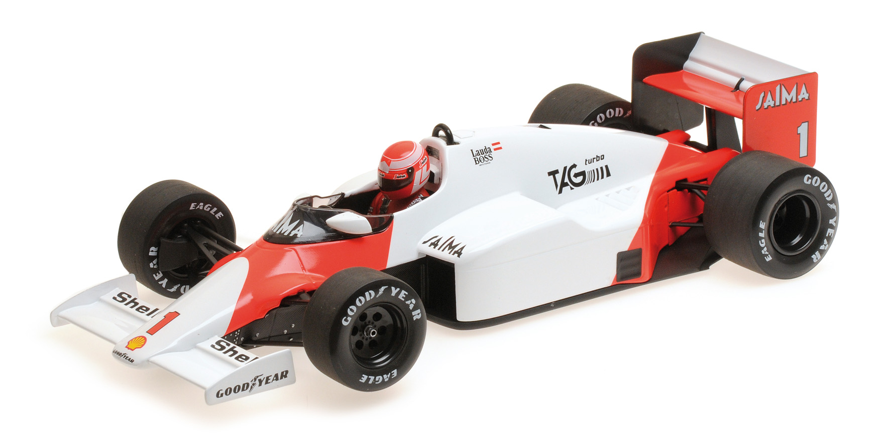 MCLAREN TAG MP4/2B - NIKI LAUDA - 1985