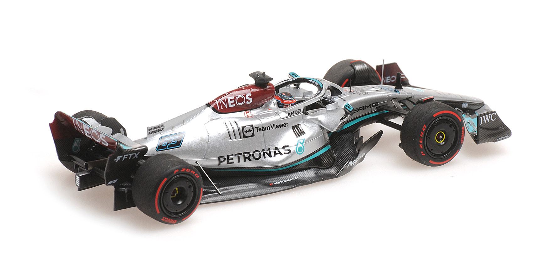 MERCEDES-AMG PETRONAS FORMULA ONE TEAM F1 W13 E PERFORMANCE - GEORGE RUSSELL - BAHRAIN GP 2022