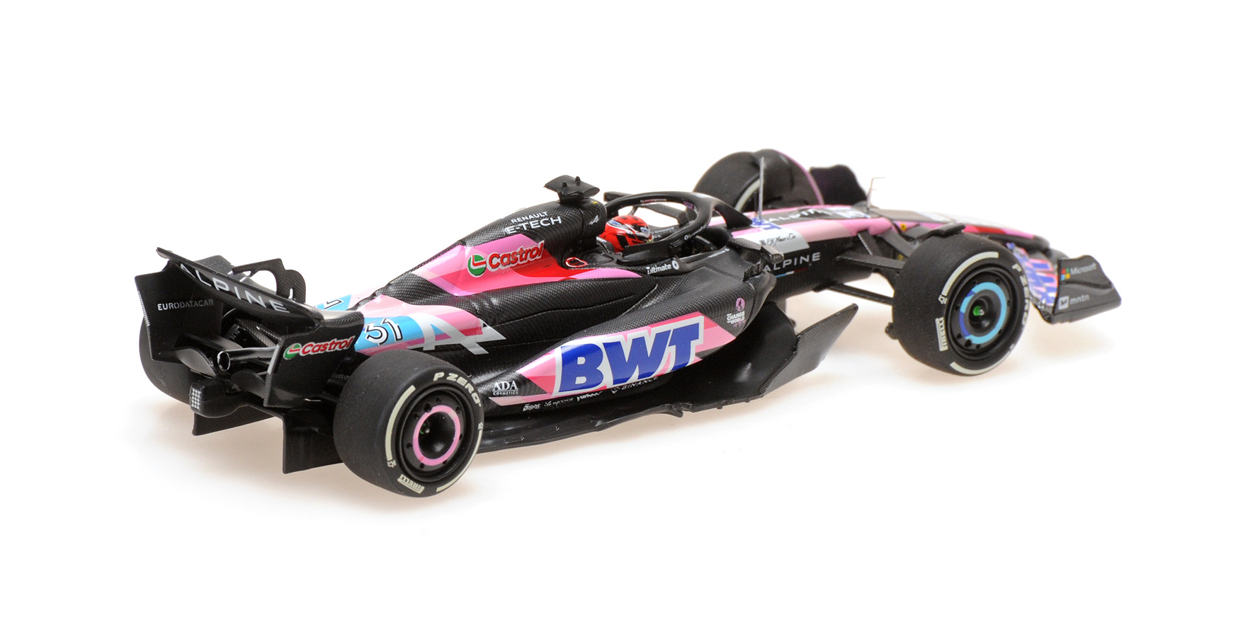 BWT ALPINE F1 TEAM A524 - ESTEBAN OCON - 2024