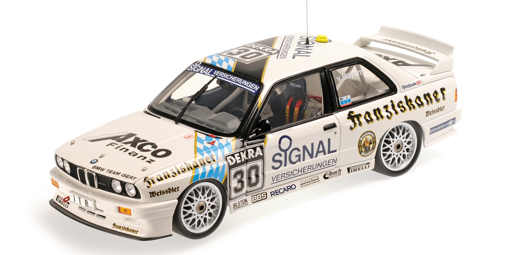 BMW M3 (E30) - BMW TEAM ISERT - PRINZ LEOPOLD VON BAYERN - NORISRING DTM 1991