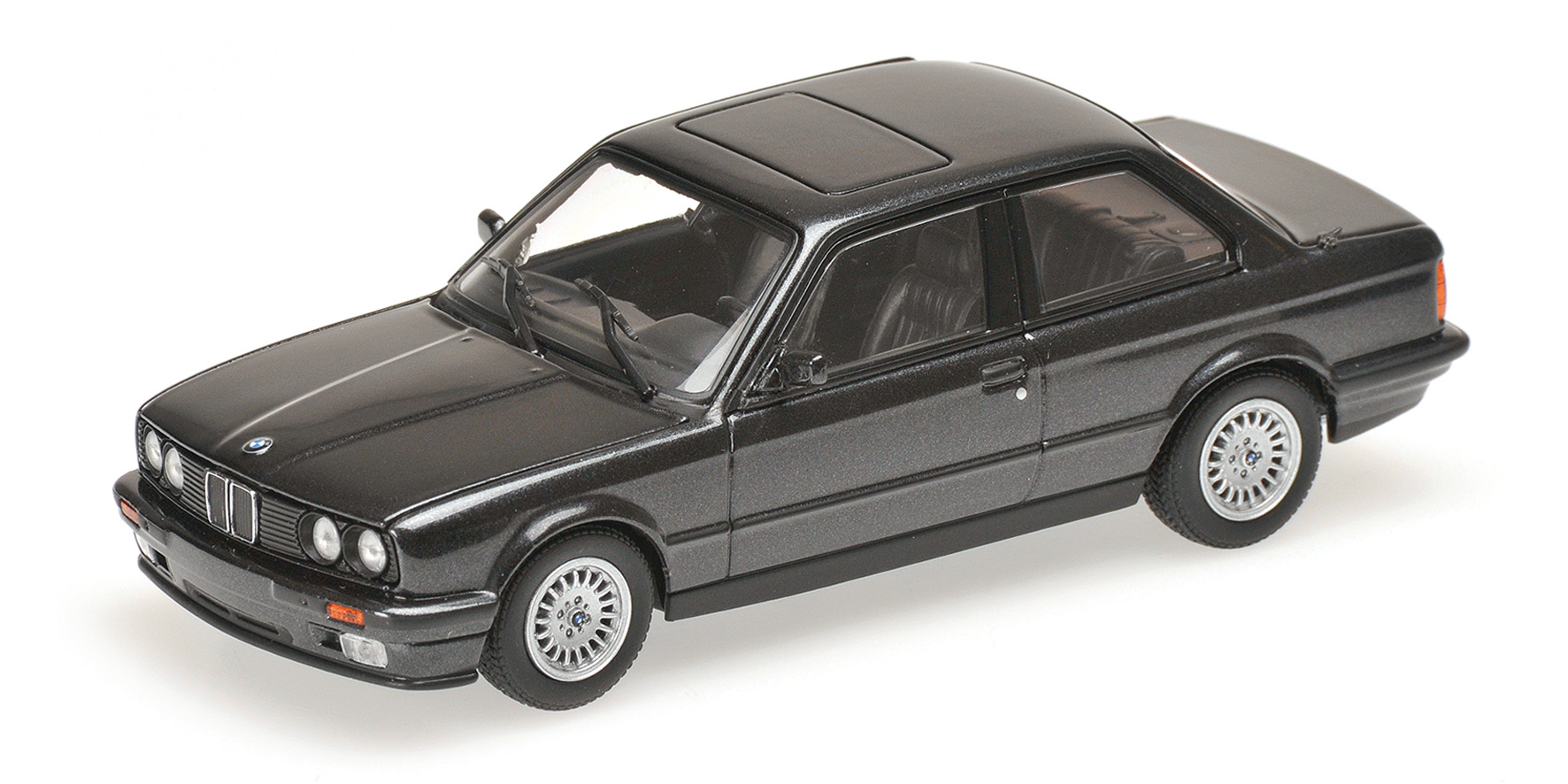 BMW 3-SERIES (E30) - 1989 - BLACK METALLIC
