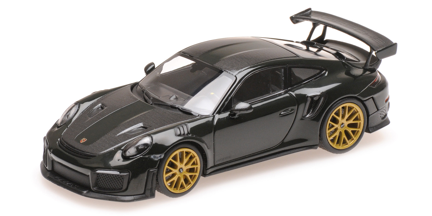 PORSCHE 911 (991.2) GT2RS - 2018 - BREWSTER GREEN (WEISSACHPAKET) - EXCLUSIVE FOR MINICHAMPS.DE