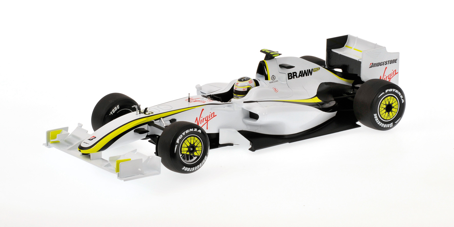 BRAWN GP MERCEDES BGP 001 - RUBENS BARRICHELLO - 2009