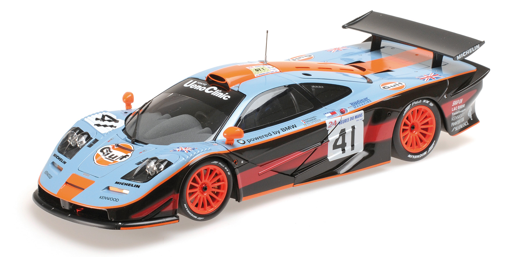MCLAREN F1 GTR -TEAM DAVIDOFF - RAPHANEL/GOUNON/OLOFSSON - 24H LE MANS - 1997