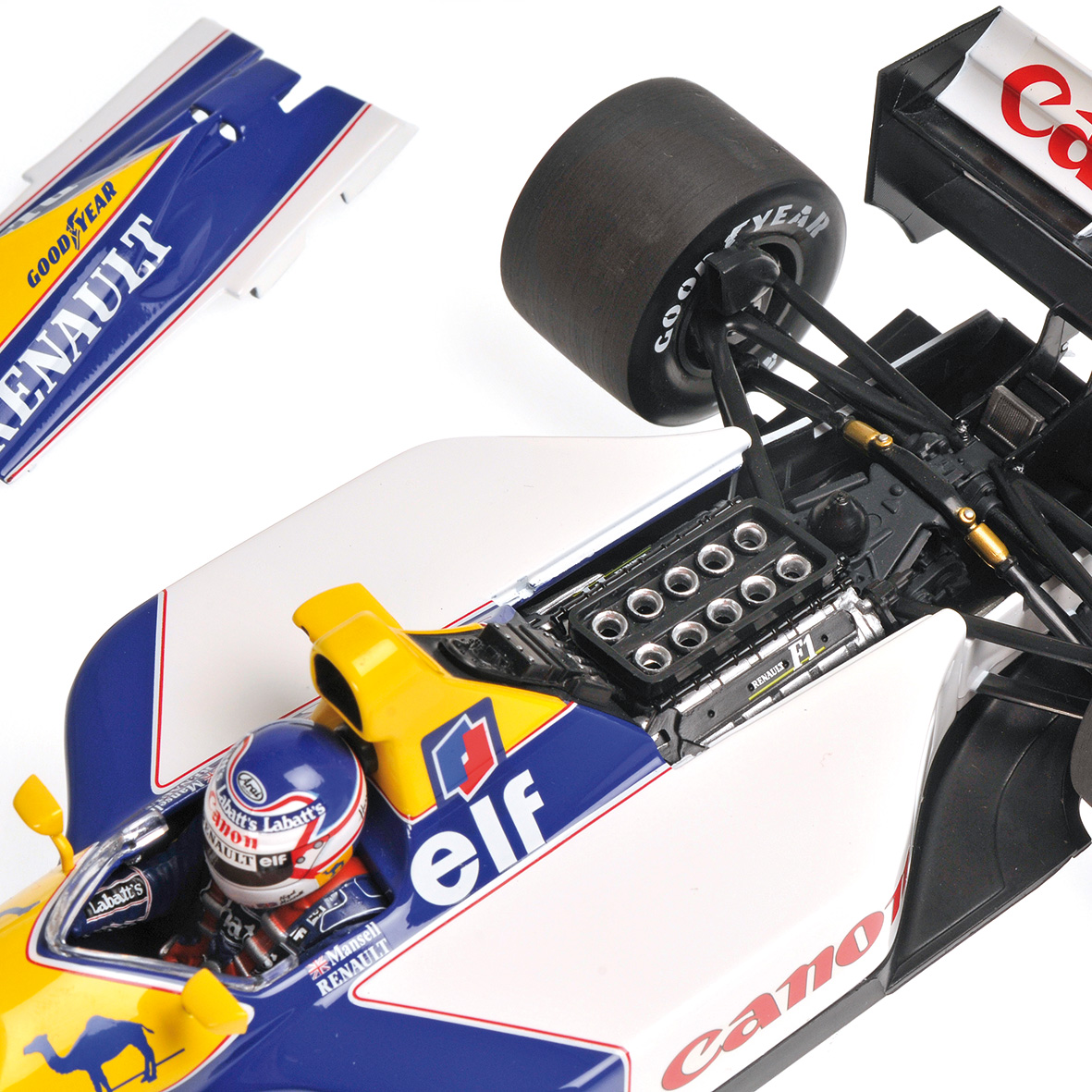 WILLIAMS RENAULT FW14B - NIGEL MANSELL - WORLD CHAMPION - 1992