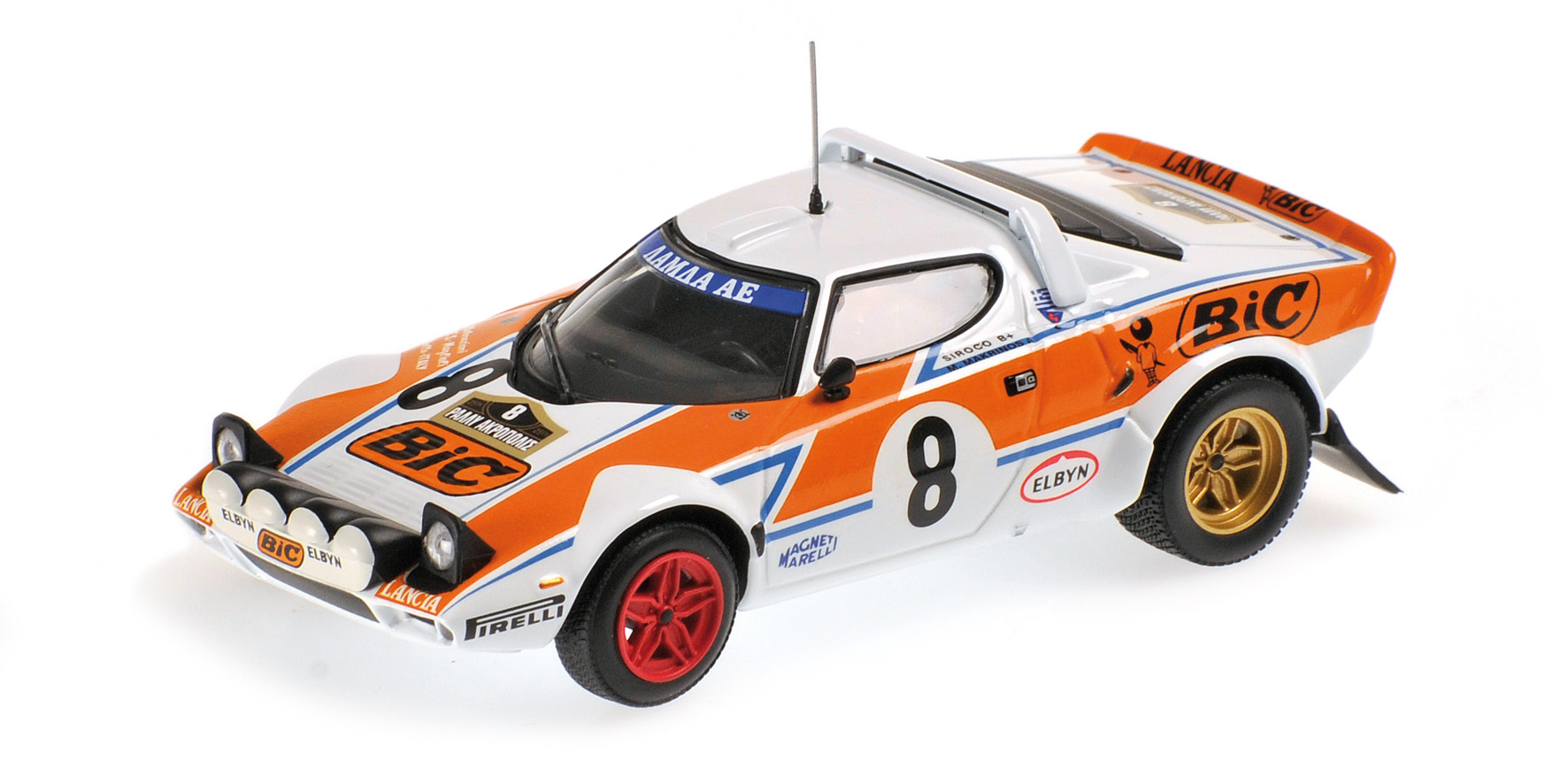 LANCIA STRATOS RALLY  - 'BIC' - LIVIERATOS/MANOLIS - ACROPOLIS RALLY 1978