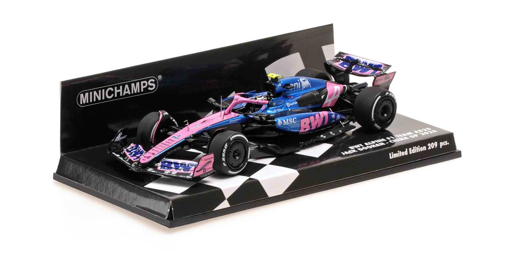 BWT ALPINE F1 TEAM A525 - JACK DOOHAN - CHINA GP 2025