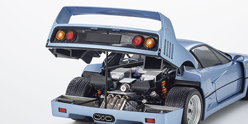 FERRARI F40 - LIGHT BLUE METALLIC (08416LB)